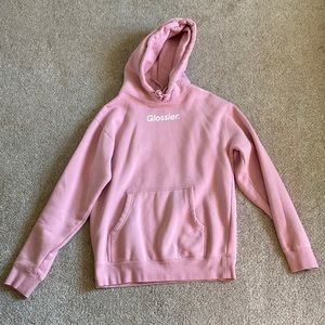 Glossier Pink Hoodie